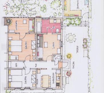 Neunkirchen-Seelscheid Apartment | Ferienwohnung im Fachwerkhof 'Haus in Bewegung'
