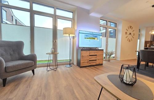 Suderneuland I Apartment | Ferienwohnung Meeresrauschen mit Sauna Haustier erlaubt