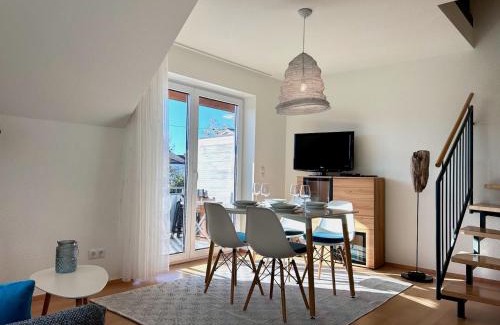 Langenargen Apartment | Ferienwohnung Strandgut - seenahe Maisonette Wohnung mit Parkplatz und Südbalkon