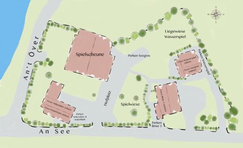 Bunsdorf Apartment | Ferienwohnung Wasserspiel am Wittensee - mit Spielscheune