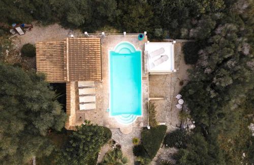 Sant Llorenc des Cardassar House | Finca Casa Rubi with Pool and ocean view