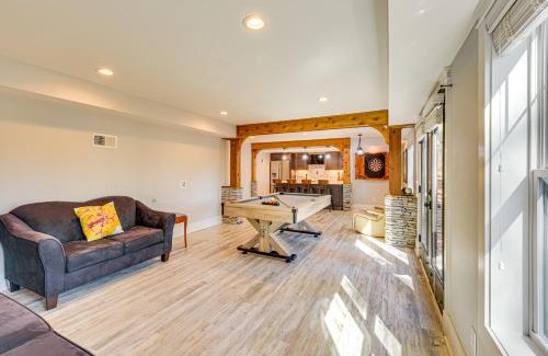 Southern Pines House | Fire Pit and Patio Spacious Southern Pines Retreat