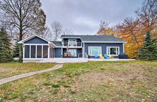 Charlevoix House | Fire Pit, Smart TV Waterfront Charlevoix Home