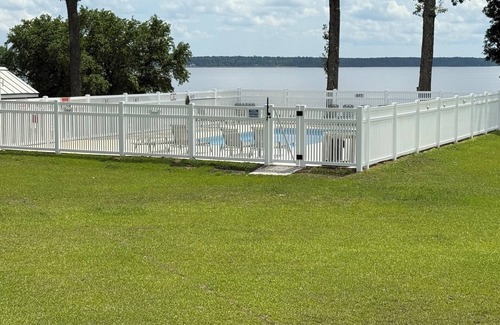 Minnesott Beach Condo | First floor 2-bedroom condo in Minnesott Beach, NC. Pool and Neuse River