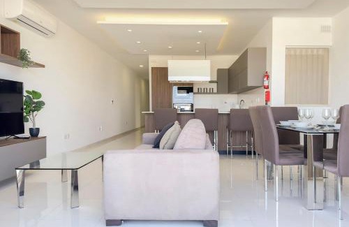 Mellieha Apartment | Flat 6 Mellieha Seaview & City view with Terrace, close to Beaches