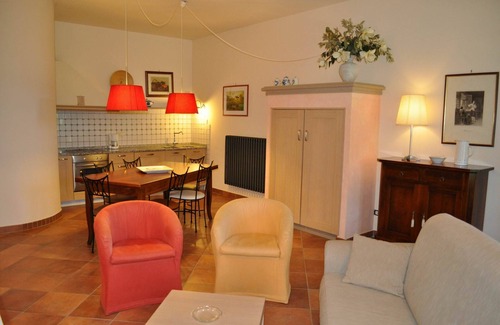 Iano Apartment | Flat in Iano,covered terrace, A/C, village walking distance,Wi-Fi,pool, sleeps 4