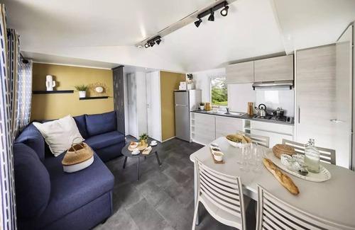 LʼAiguillon-sur-Mer House | Flower Camping Le Pré des Sables * - Homeflower Premium 3 bedrooms 35m2 + TV 8 people