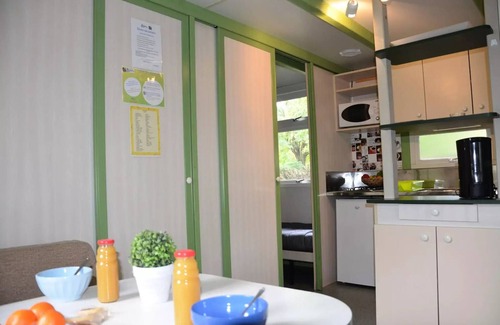 Rieux-de-Pelleport Ski Chalet | Flower Camping LES MIJEANNES * - Chalet Standard 25m2 2 bedrooms 5 people