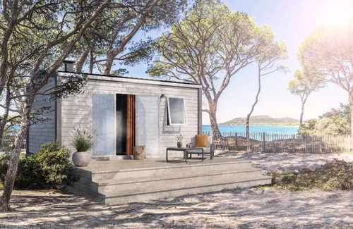 Taden House | Flower Camping International de la Hallerais * - Comfort mobile home 17.8m² - 1 bedroom + terrace for 2 people