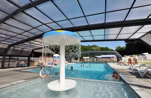 Yport House | Flower Camping La Chênaie * - Mobile home Comfort 18m2 1 bedroom + semi-covered terrace + 3 person TV