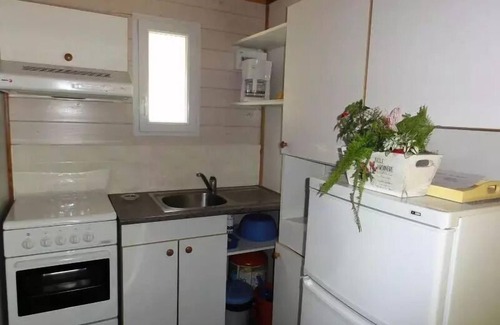 Campagne Ski Chalet | Flower Camping Le Val de la Marquise * - Chalet Bruyère COMFORT 26m2 - 2 bedrooms + covered terrace 10m2 (Sunday) 5 people