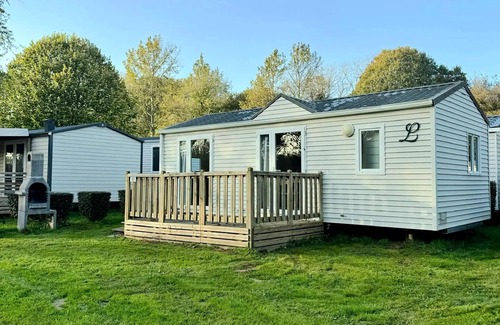 Mers-les-Bains House | Flower Le Domaine du Rompval * - Mobile home Comfort 27m2 of which terrace 2 bedrooms + TV 4 people