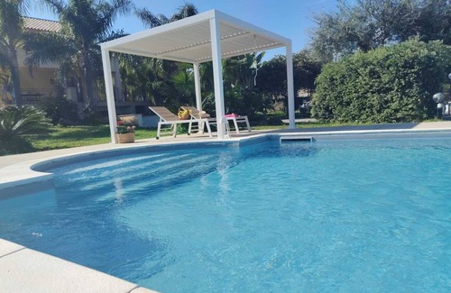 Villa Grazia di Carini Villa | Flower Villa with large private pool and wellness for exclusive use
