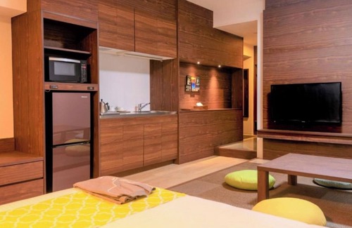 Nakadomari Hotel | For 4 people Ocean view twin vs | Room only /Kunigami-gun Okinawa