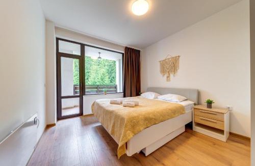 Smolyan Apartment | Forest Harmony 1BD with Balcony & Parking