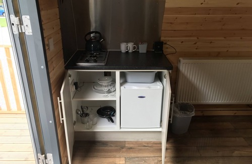 Abercwmboi Cottage | Forest Pod 4 (Pet Friendly) - a glamping pod that sleeps 2 guests in 1 bedroom