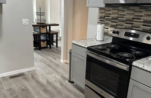 Hamilton House | Forget your worries in this spacious and serene space.