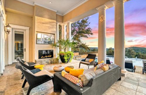 Cross Mountain House | Fortaleza l Luxury 8 BR, 7,000+ sqft Palace on 3 Acres with Pickleball & Basketball Court