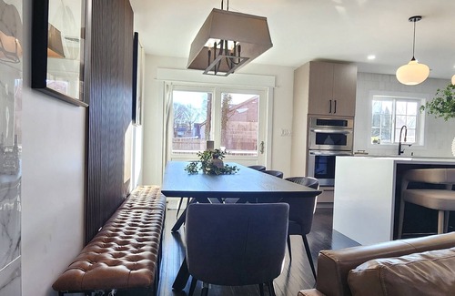 Glen Cove House | Four Levels of Family-sized Stylish Living w/game rm, patio and large backyard