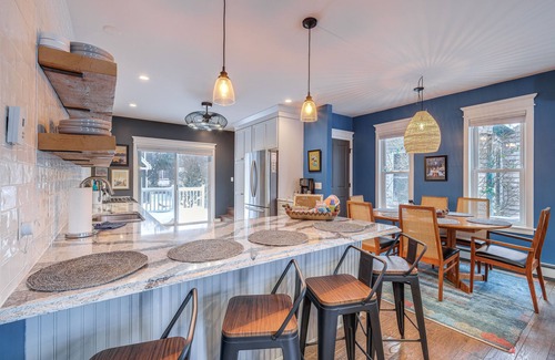 Frankfort House | Frankfort Vacation Rental < 1 Mi to Lake Michigan!