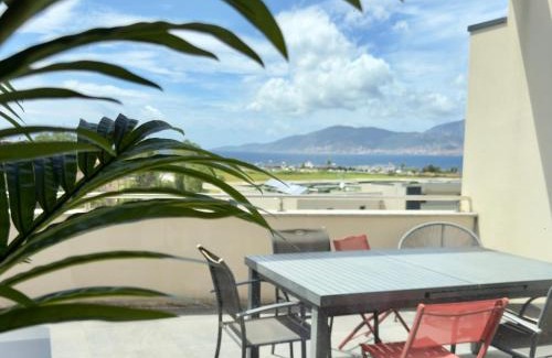 Grosseto-Prugna Apartment | Frasso T3 Vue mer centre de Porticcio et Garage