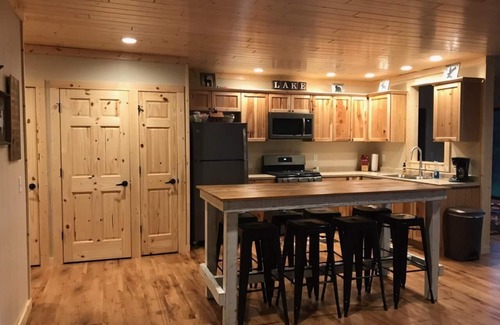 St Germain House | Freshly remodeled cabin on the West Bay of Little Saint