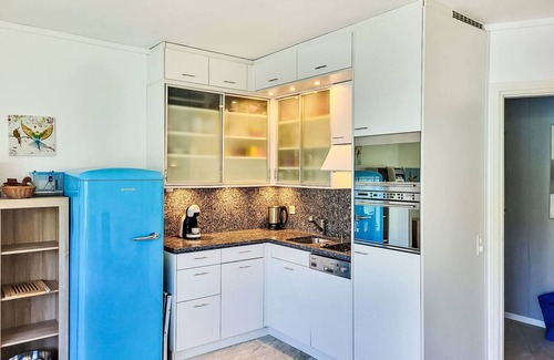 Bissone Apartment | Frontlake Panorama Apt. 408 by Interhome
