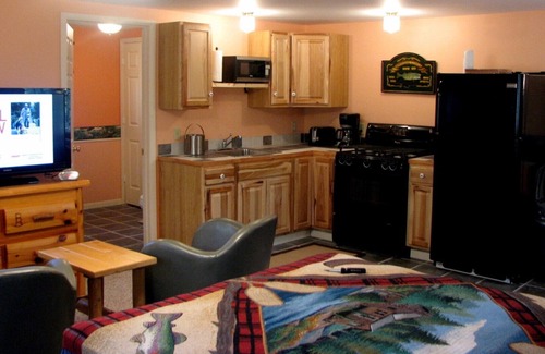 Mayfield Apartment | Full Kitchen - Kayaks - outdoor Jacuzzi - on Lake Dubbonet- near Traverse City