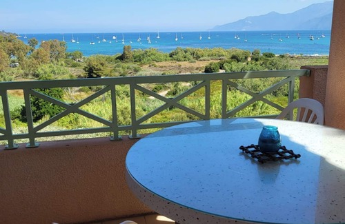 Saint-Florent Apartment | Fully equipped T3 apartment, breathtaking view of the Gulf of Saint-Florent!