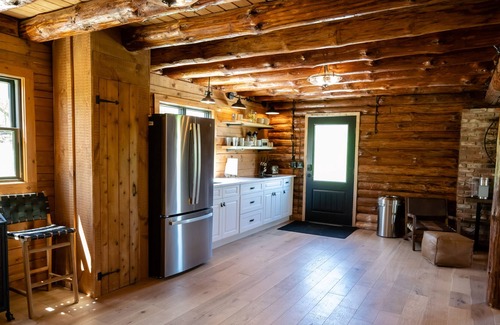 Sparta Township Cabin | Fun in the sky. Log cabin facing beautiful golf course.