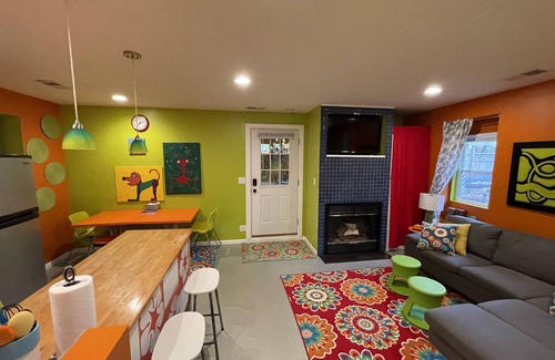 Miller Beach Cottage | Fun w/Loft! Beach ~Nature Trails ~Grill~ Firepit ~Indiana Dunes National Park