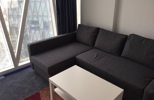 Maltepe Apartment | Furkan Flat 1+1 with Swimming Pool and Fitnes