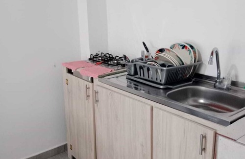 La Estrella Apartment | Furnished studio apartment in urban area Termales de Santa Rosa Risaralda "RENACER1".