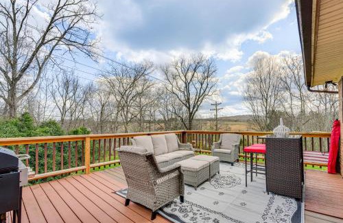 Mohawk House | Furnished Deck and Fire Pit Greeneville Home!