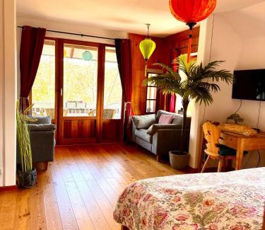 Bergheim Apartment | Gîte au Manoir des Sens - Escapade insolite aux parfums et couleurs d Asie