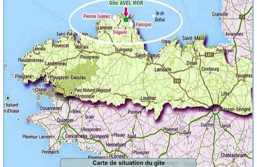 Plouguiel House | Gîte entre Paimpol Bréhat et Perros Guirec Côte de Granit Rose Vue terre mer