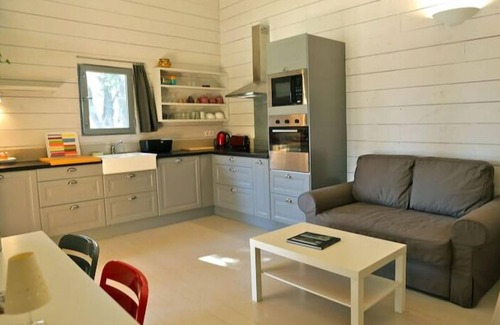 Asperes Cabin | Gîte les cabanes de Carelle "L'Arbousier