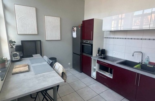Tournai Apartment | Gallait Suites - Heart of Tournai with AC, WiFi.