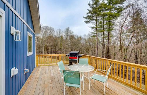 Greenville House | Game Room and Deck Secluded Catskills Retreat