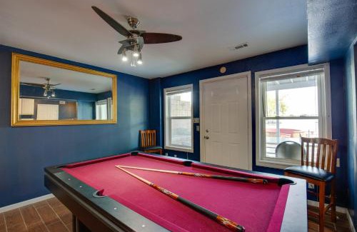 Dennis House | Game Room and Dock Waterfront Granbury Lake Retreat