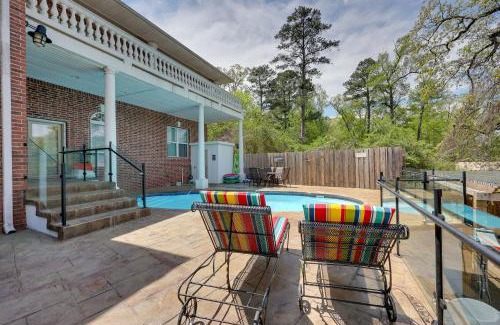 Mid America House | Game Room and Private Pool Home in Hot Springs!