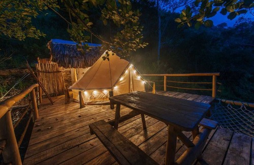 Ella RV Rental | Gamping Tent for Nature Lovers