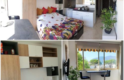 Mandelieu-la-Napoule Beach Apartment | Garden and beach sea view apartment Cannes