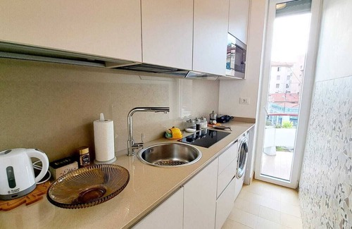 Sanremo Apartment | Garibaldino apartment 45sqm sea view, in the center of San Remo, bright terrace
