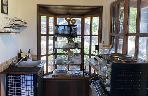 Vista House | Gazebo w/queen bed, bathroom , kitchenette and views OMG!