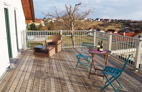 Stratzing Apartment | Gemütliches Doppelzimmer mit Terrasse