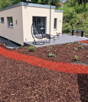 Ziegenrueck House | Gemütliches Ferienhaus "Glück" mit Gartensauna - Ideal für Familien & Paare