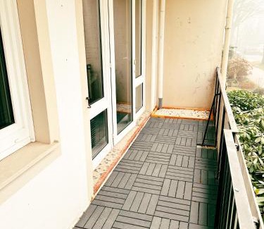 Huchting Apartment | Genter Base - Self Check-In, Smart-TV, Balkon