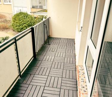 Huchting Apartment | Genter Base - Self Check-In, Smart-TV, Balkon