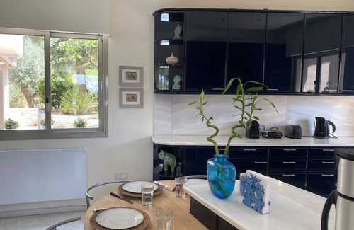 Ekali Villa | Geometric Villa Anine 4-bedroom with Oval Swimming pool